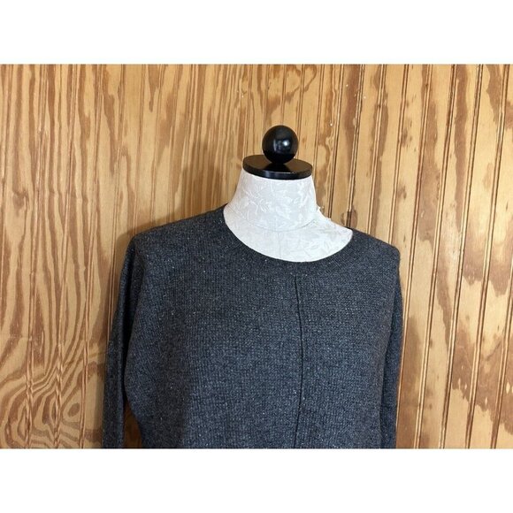 Madewell Northroad Pullover Sweater Dark Gray crewneck Merino Wool Blend XXS - Picture 4 of 11